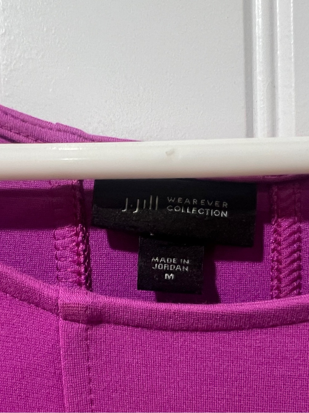 J Jill Sleeveless Fuchsia Maxi Dress size medium - Picture 5 of 7